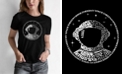 LA Pop Art Women's Word Art I Need My Space Astronaut T-Shirt